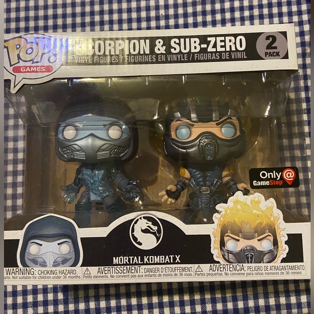 Scorpion & Sub-Zero Funko Pop
